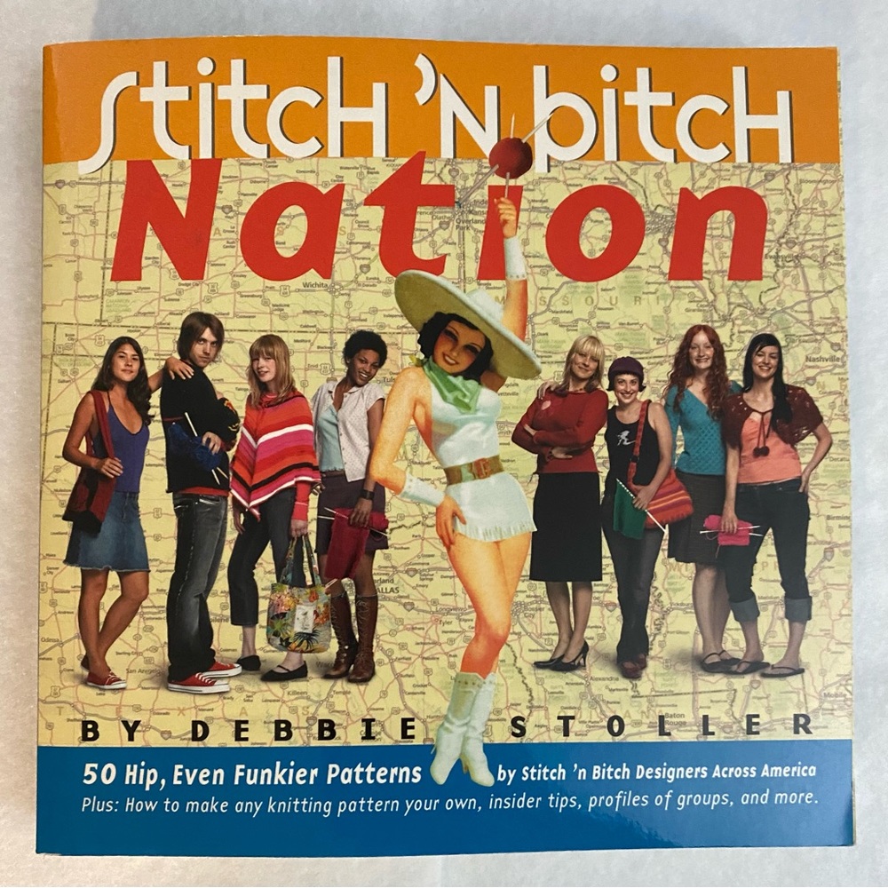 Stitching book by Debbie Stoller - 50 hip and funky patterns